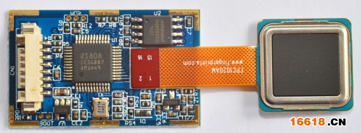 半导体芯片指纹模块QS808+FPC1020_供应产