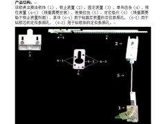 限位窗锁/横推窗/铝合金/锌合金图2
