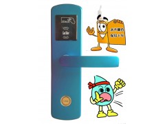 源天祥首创永不掉色经济型酒店锁，时尚酒店锁，简洁大方酒店锁图3