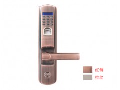 华夏盾S12FPML红铜指纹锁图1